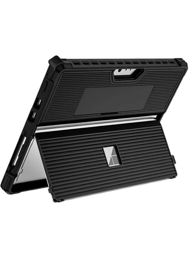 Case Compatible with Microsoft Surface Pro 11 (2024) 13-inch Tablet All-in-One Protective Rugged Cover Fall protection Case with Shoulder Strap for Surface Pro 11 - Image 2