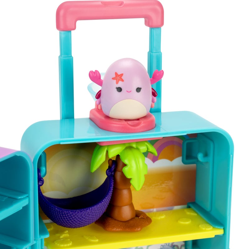 Squish-a-longs On-The-Go Luggage Playset - (2) 1â€ Mini-Squish, 3 Levels of Play, 3 Accessories & 2 Play Pieces - Collect, Trade, & Play - Ages 6+ - Image 4