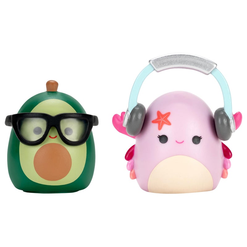 Squish-a-longs On-The-Go Luggage Playset - (2) 1â€ Mini-Squish, 3 Levels of Play, 3 Accessories & 2 Play Pieces - Collect, Trade, & Play - Ages 6+ - Image 5