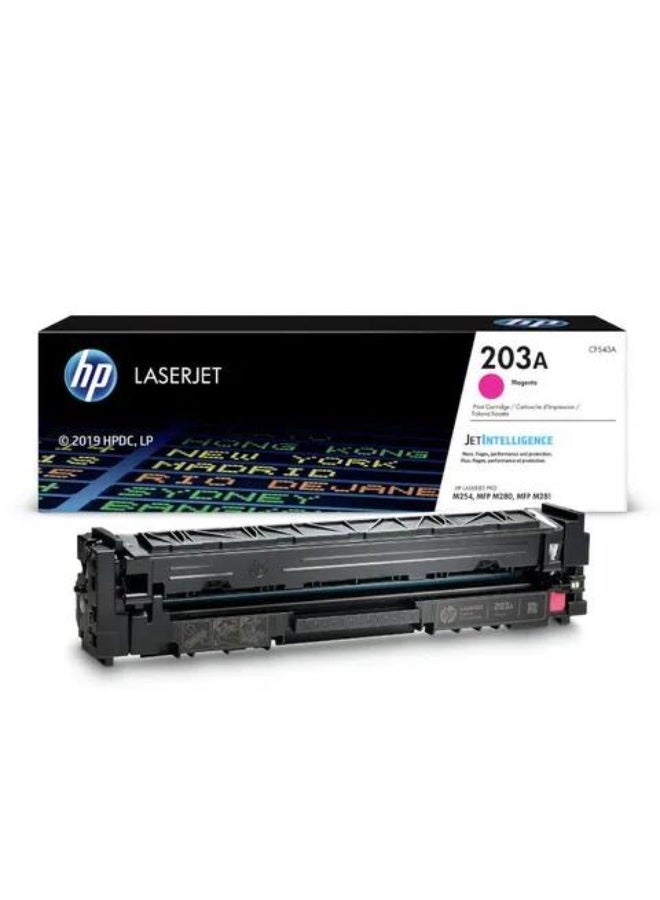 HP 203A LaserJet Magenta Original Toner Cartridge