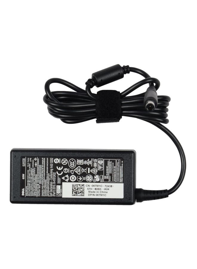 DELL AC Adapter For Dell Laptop Black - Image 1