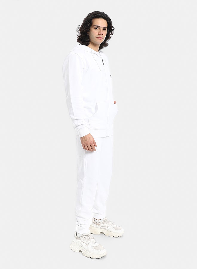 Red Circle Summer Melton Winter Zipper Hooded Sweatshirt - Image 2