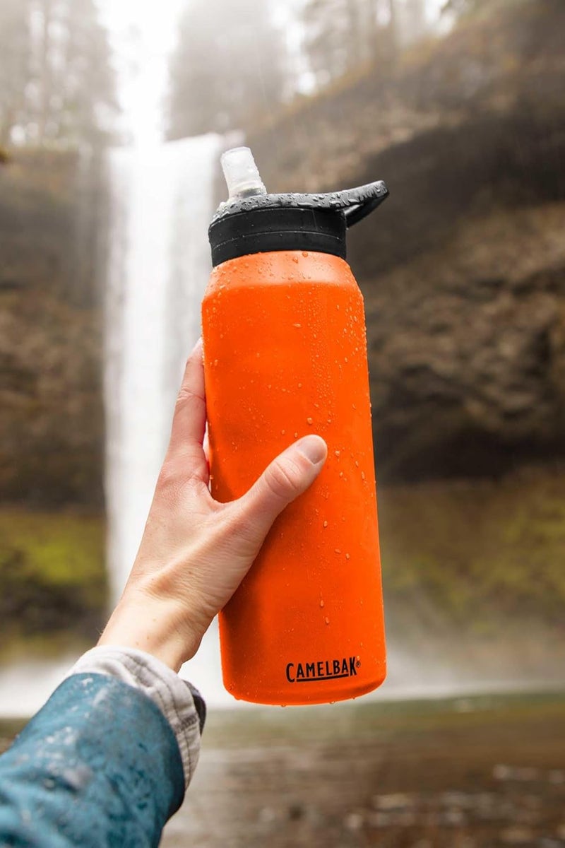 CAMELBAK غطاء وقشة بديلة لإدي+ زجاجات، أسود - Image 3