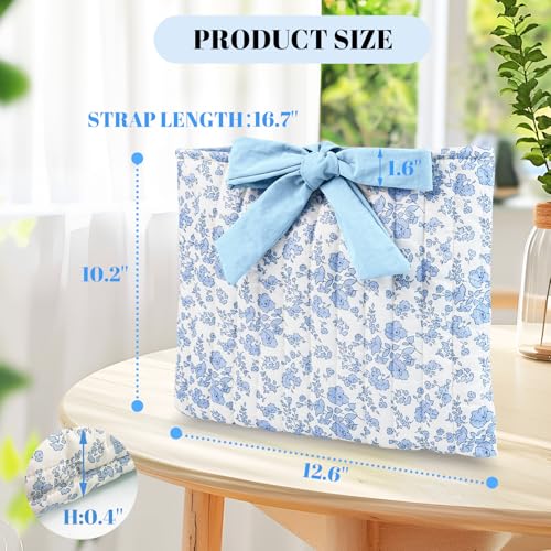 EHZYP Quilted Bible Cover Bible Cover Case for Women Organizer Quilted Bible Carrying Case, Suitable Accessories for Bible Study Use for Girls, Christian Gifts - Image 5