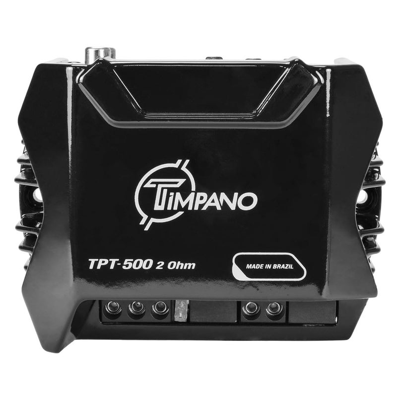 TIMPANO TPT-500 2 Ohms Compact 1 Channel TPT500 2 Ohms Car Audio Amplifier – 1x 500 Watts at 2 Ohms – Mini Stereo 12 Volts Full Range Class D Amp - Image 2