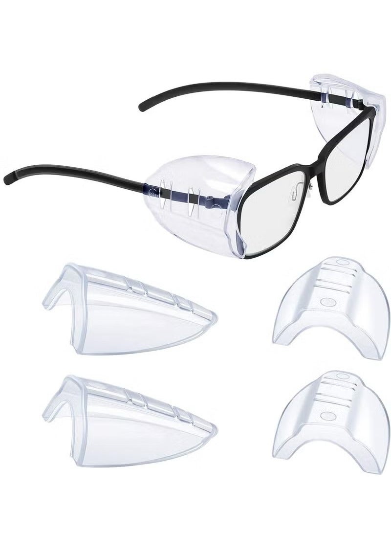 KIIUMI 1 Pair Glasses Side Shields For Eyeglasses,Side Shields For Prescription Glasses - Image 1