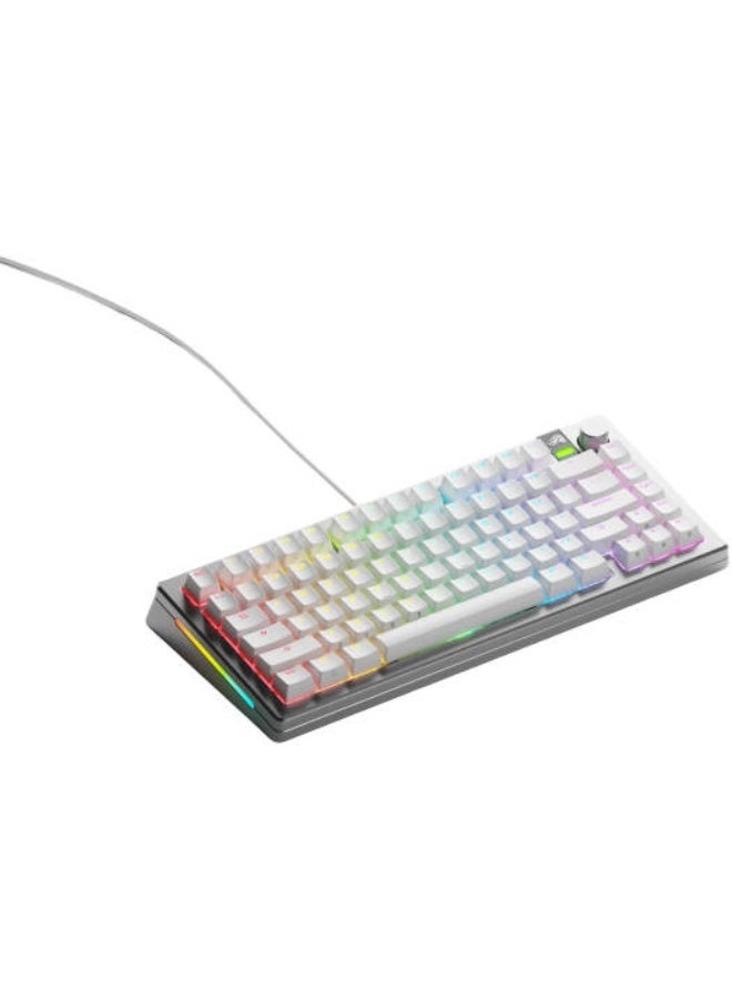 Glorious KEYBOARD GLORIOUS GMMK 3PRO 75% PREBUILT WIRED SILVER US GMMK3-PRO-75-PB-FOX-W-SIL-US - Image 1