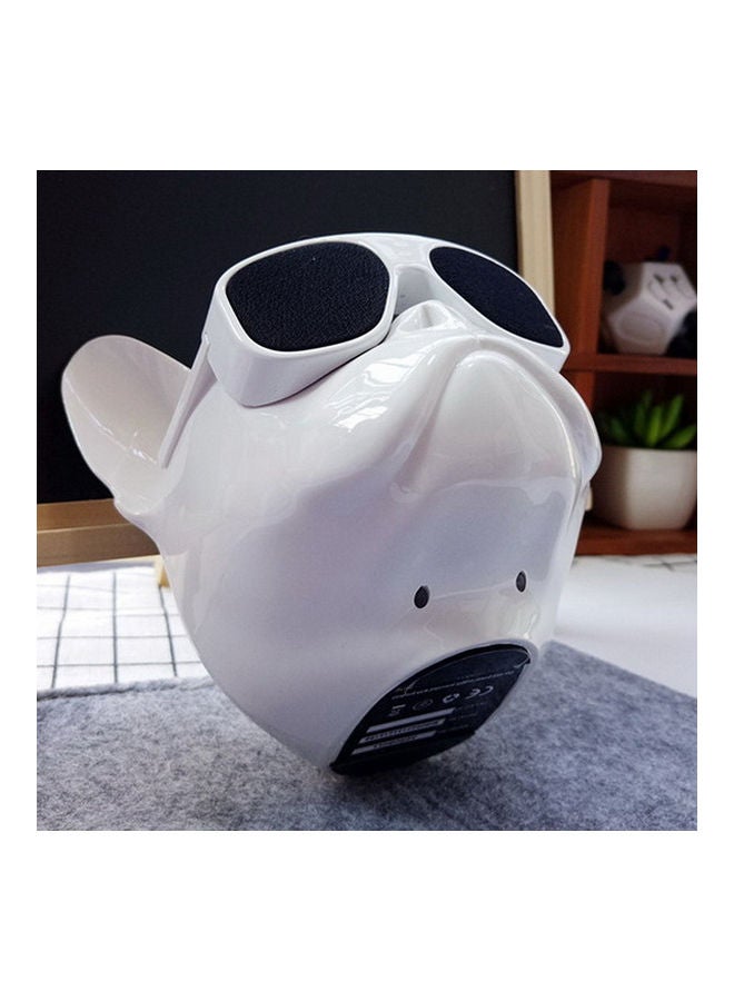NIBEMINENT Portable Wireless Speaker White  - Image 2
