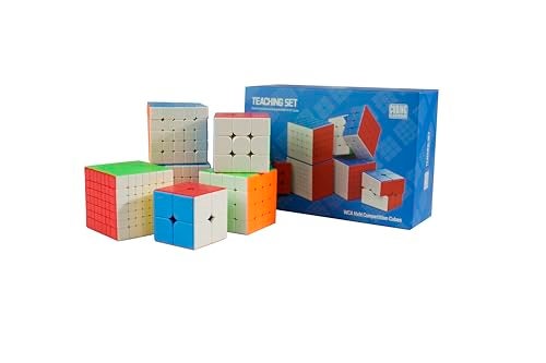 CuberSpeed مجموعة مكعبات السرعة كيوبرسبيد مويو MFJS WCA 2-7 هدية صندوق مكعب سحري مجموعة مكعبات 2x2 3x3 4x4 5x5 6x6 7x7 بدون ملصقات ألعاب للأطفال والبالغين - Image 5