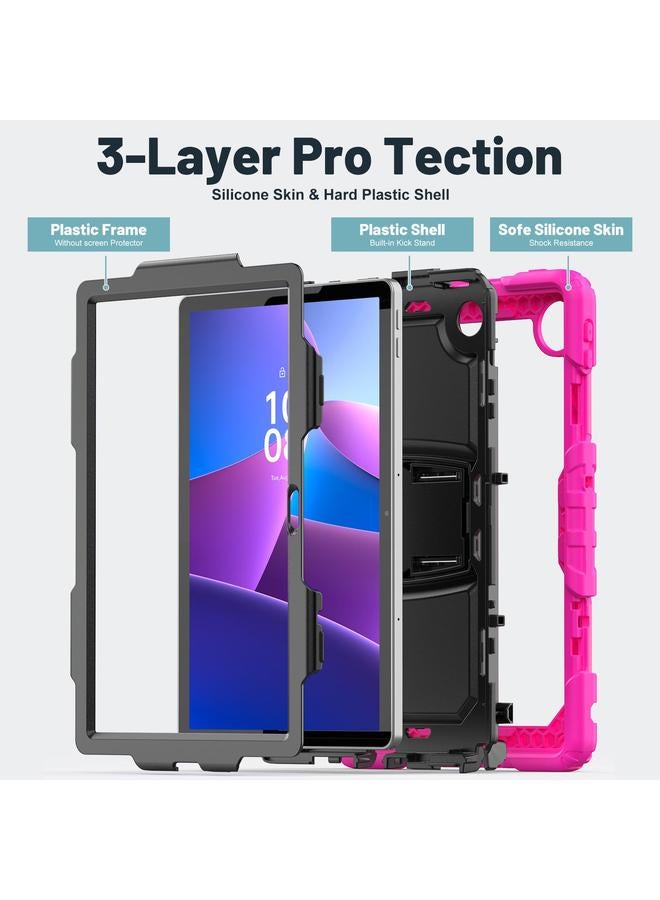 S-TOP Case For Lenovo Tab 10.1 TB-311XU/FU Silicone Hydric PC Tablet Case with Shoulder Strap & Holder - Image 3