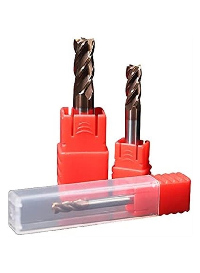 مجموعة رؤوس قاطعة CNC من 40 قطعة، بقطر 1/8 بوصة، تتضمن رأسًا مسطحًا وأنفًا كرويًا، وطبقة نانو زرقاء، وطبقة تيتانيوم، MC40A - Image 4