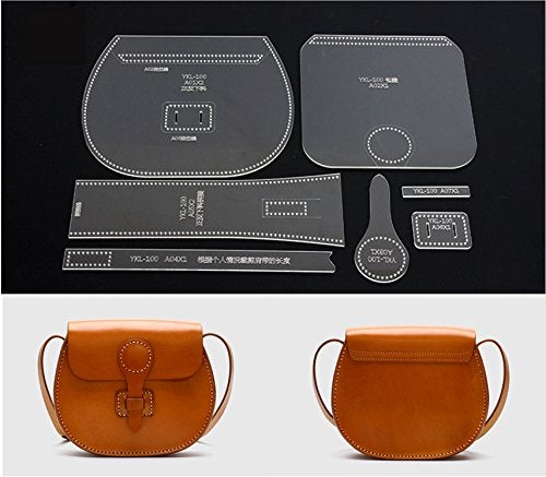 NW Shoulder Bag Leather Template Bag Leather Pattern (Acrylic) - Image 1