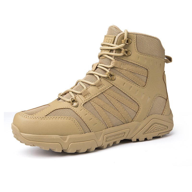 Large Size Military Boots Tactical Boots Men'S And Women'S Combat Boots Hiking Boots Wear-Resistant Camping Outdoor Shoes - Image 2
