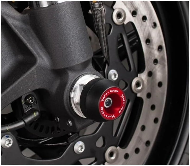 Yamaha MT09 FZ09 FJ09 MT09 SP XSR900 Motorcycle Front Orange Anti Drop Crash Sliders - Image 5