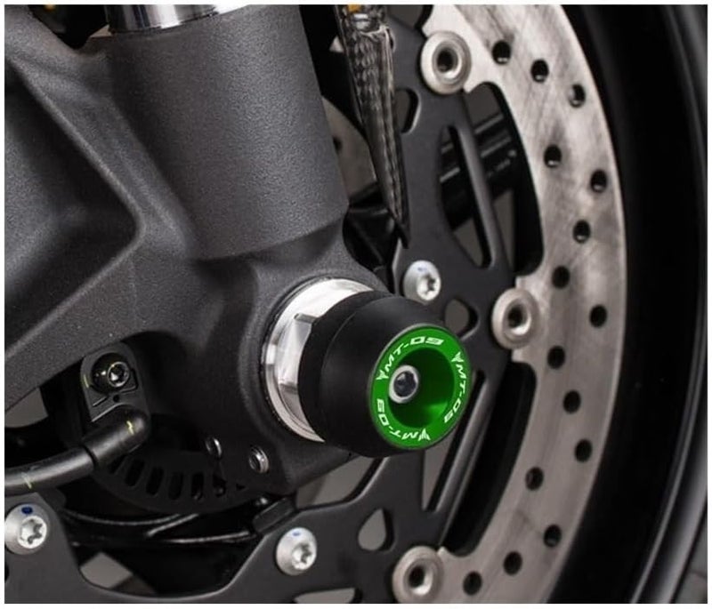 Yamaha MT09 FZ09 FJ09 MT09 SP XSR900 Motorcycle Front Orange Anti Drop Crash Sliders - Image 4