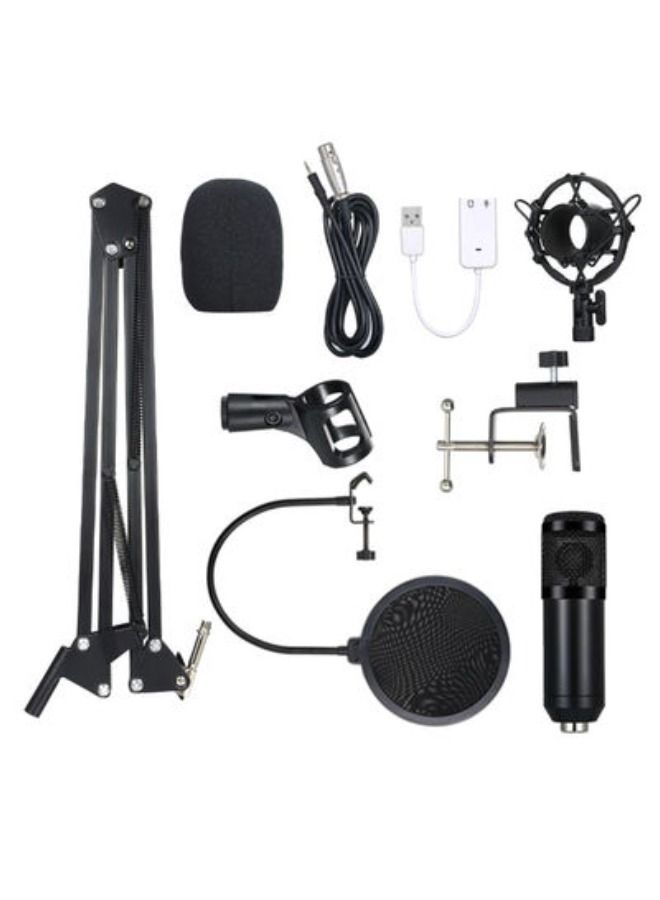 Audio Studio Recording Condenser Microphone Kit DD1960 Black/White - Image 1