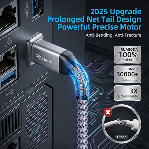 Ruaeoda USB C to USB B Printer Cable 6ft, High-Speed Braided USB C MIDI Cable for MacBook Pro, iPad Pro, Air, Compatible with HP, Canon, Epson, Brother Printer, Digital Piano, DAC, DJ Controller - Image 4