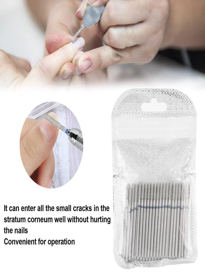 TMISHION 50pcs Nail Drill Bits, Nail Cutter Drill Bit for Manicure Gel Nails Cuticle Polishing Bit Nails Manicure Pedicure Drill Tool Kit Polishing File Grinding Heads Tools for Nail Salon (M-41.25) - Image 4