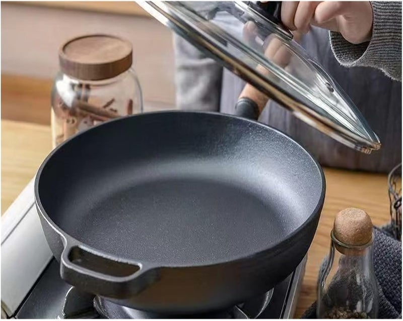 Flat Bottomed Pan, Non Stick, Uncoated Steak Frying, Pancake(24cm1) - Image 4