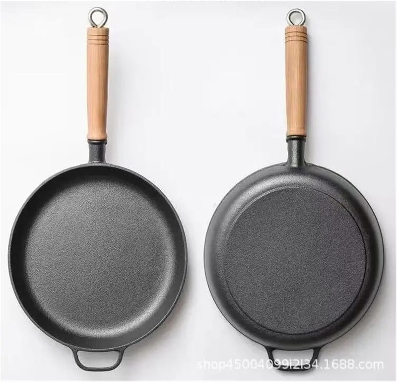 Flat Bottomed Pan, Non Stick, Uncoated Steak Frying, Pancake(24cm1) - Image 5