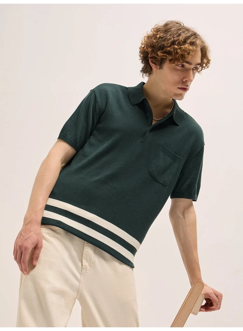The Bear House  Men's Polo Shirt for Casual & Semi-Formal Wear | Classic Collar Neck T-Shirt | Comfortable, Stylish & Versatile for Office, Travel, Outings & Everyday Use for Men | Best Price UAE