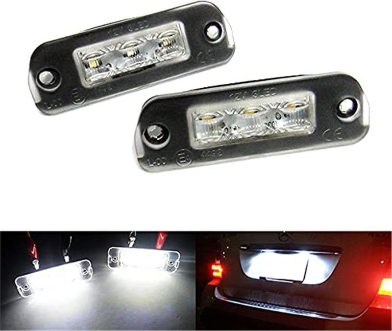 Wivplex 2x LED License Plate Light for MB Models - Image 2