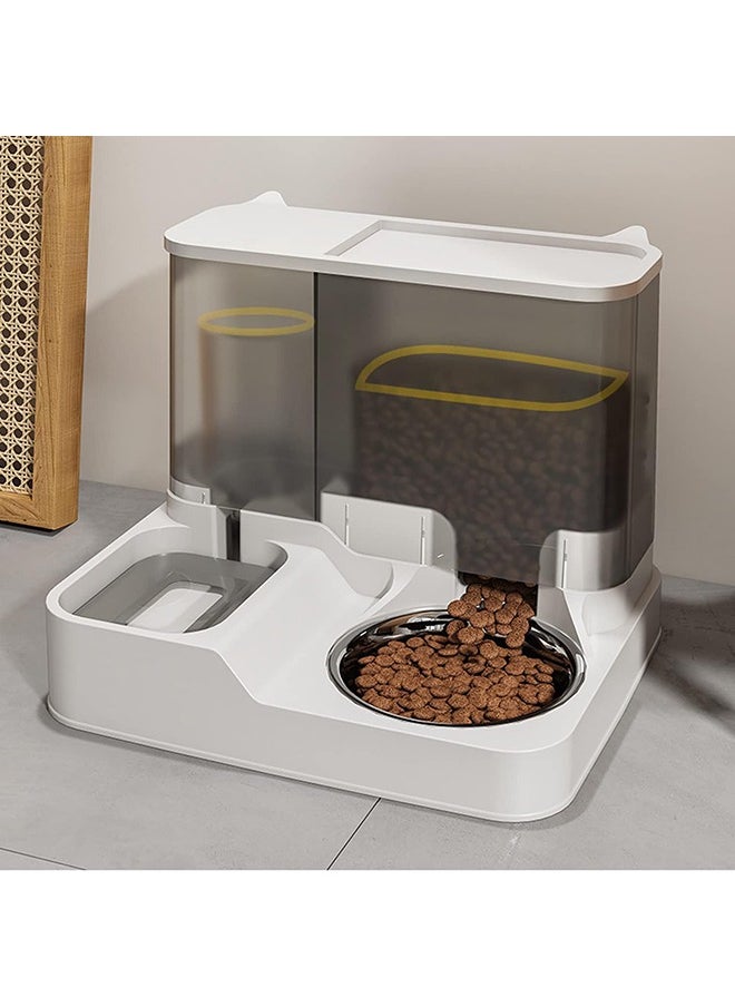 Arabest Dogs Water Dispenser, Water Bowl for Dogs,Automatic Cat Feeder Self Dispensing,Pet Waterer Automatic Gravity Dog Cat Waterer Travel Supply Feeder and Water Dispense  - Image 1