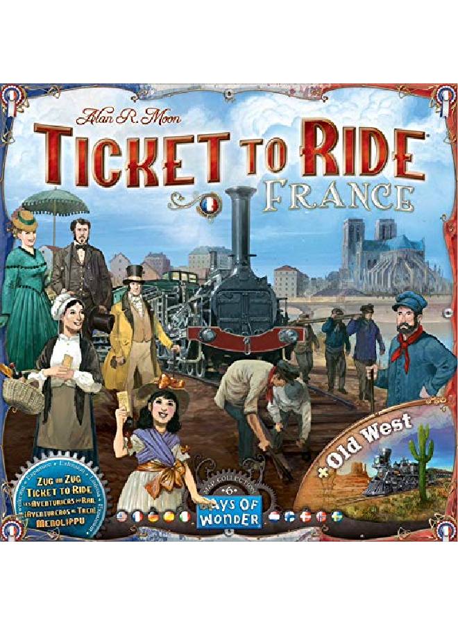 Days of Wonder France Board Game Expansion Family Board Game Board Game For Adults And Family Train Game Ages 8+ For 2 To 5 Players Average Playtime 3060 Minutes Made By Days Of Wonder - Image 3