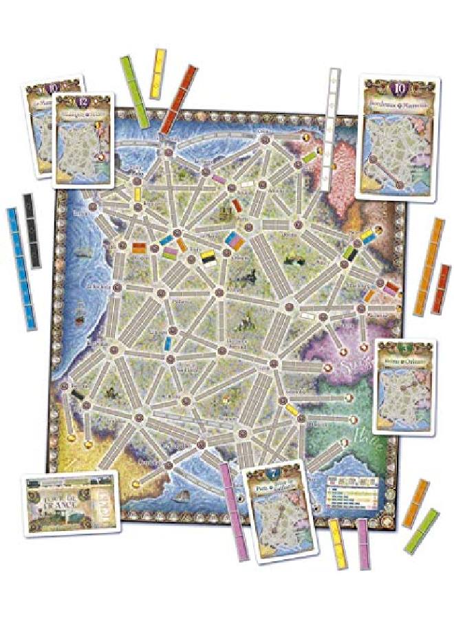 Days of Wonder France Board Game Expansion Family Board Game Board Game For Adults And Family Train Game Ages 8+ For 2 To 5 Players Average Playtime 3060 Minutes Made By Days Of Wonder - Image 4
