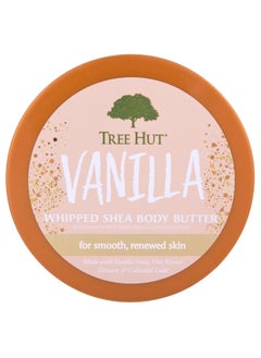 Tree Hut مقشر السكر والفانيليا وزبدة الشيا مع زبدة الجسم المخفوقة بالفانيليا مجموعة هدايا برائحة جديدة 2023 26.4 أونصة  - Image 2
