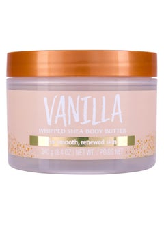 Tree Hut Vanilla Whipped Shea Body Butter | Long-lasting Hydration Leaves Skin Feeling Soft & Moisturized | Lightweight | Nourishing Essential Body Care | 8.4 fl oz.