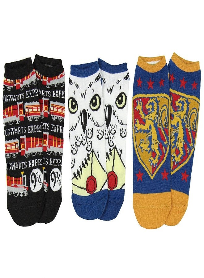 Harry Potter The Wizarding World of Harry Potter No-Show Ankle Socks 5 Pack - Image 3