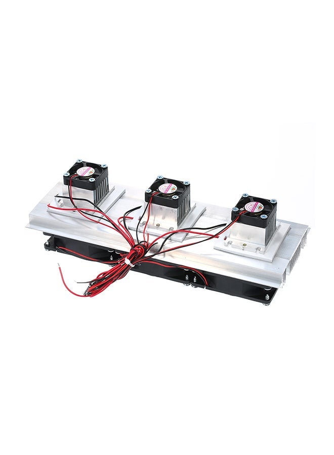 NIBEMINENT Thermoelectric Peltier Refrigeration Air Cooling System Black/Silver 1.2kg  - Image 1