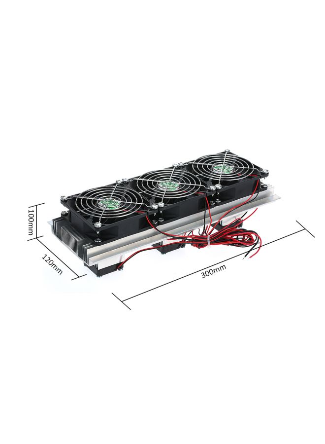 NIBEMINENT Thermoelectric Peltier Refrigeration Air Cooling System Black/Silver 1.2kg  - Image 2