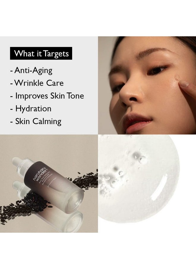 Haruharu - Aruharu Wonder Black Rice Botanical 2Gf Ampoule 1 Fl.Oz / 30Ml ; Facial Serum Egf Serum Antiaging Serum Wrinkle Care ; Cruelty Free Ewggreen - Image 1