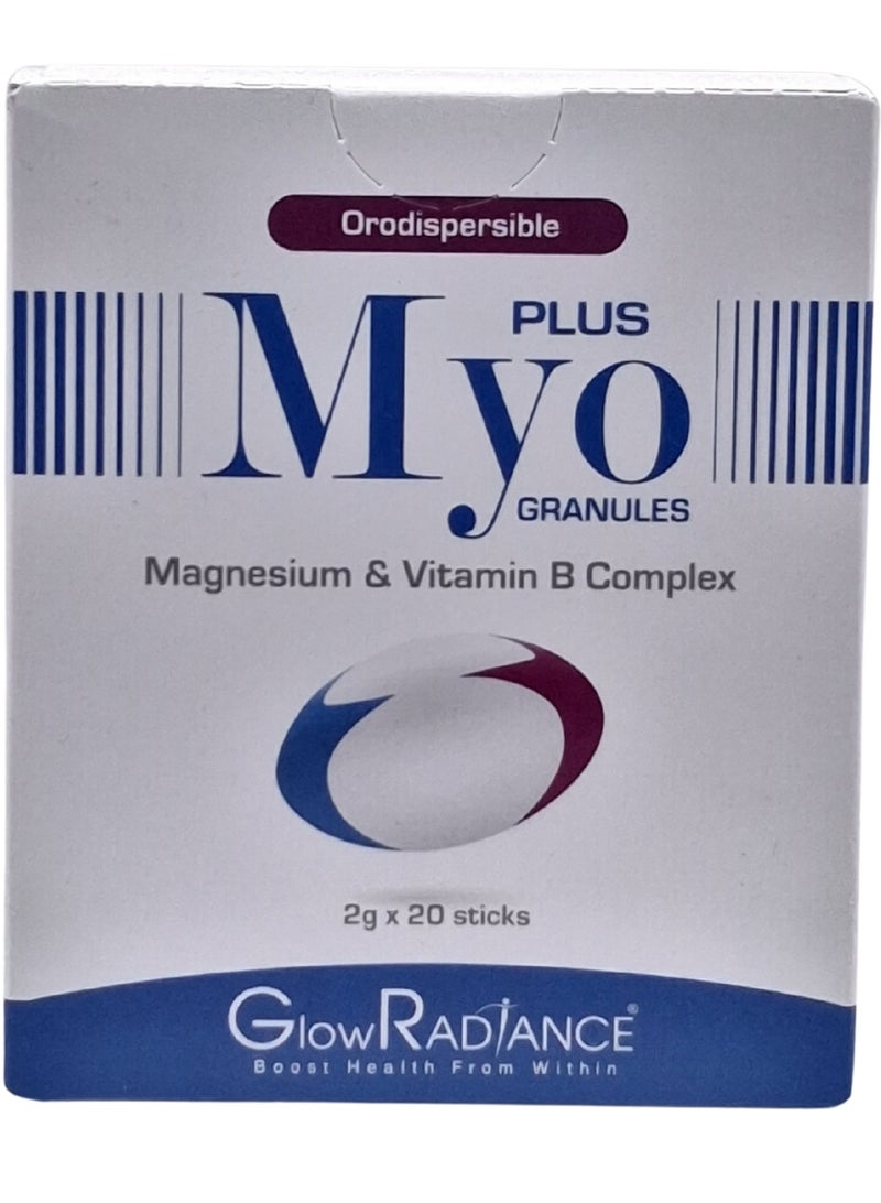 Glowradiance Myo Plus Granules 2Gmx20 Sticks