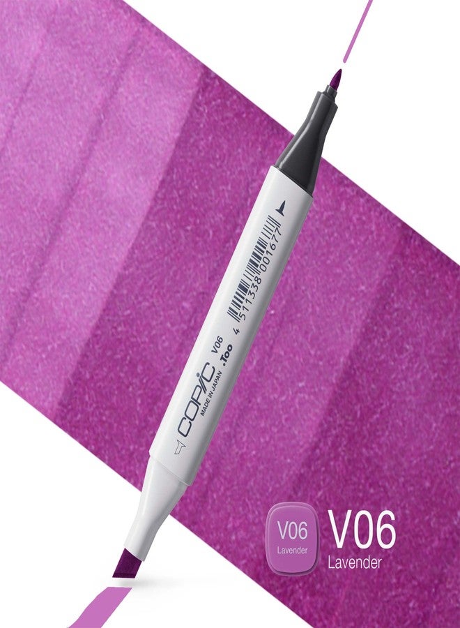 Copic Marker with Replaceable Nib, V06-Copic, Lavender - Image 2