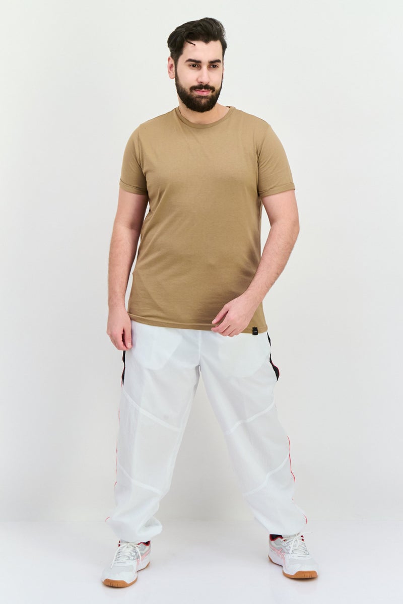 Nike Men Sportswear Fit Outdoor Track Pants, White Combo  - Image 3