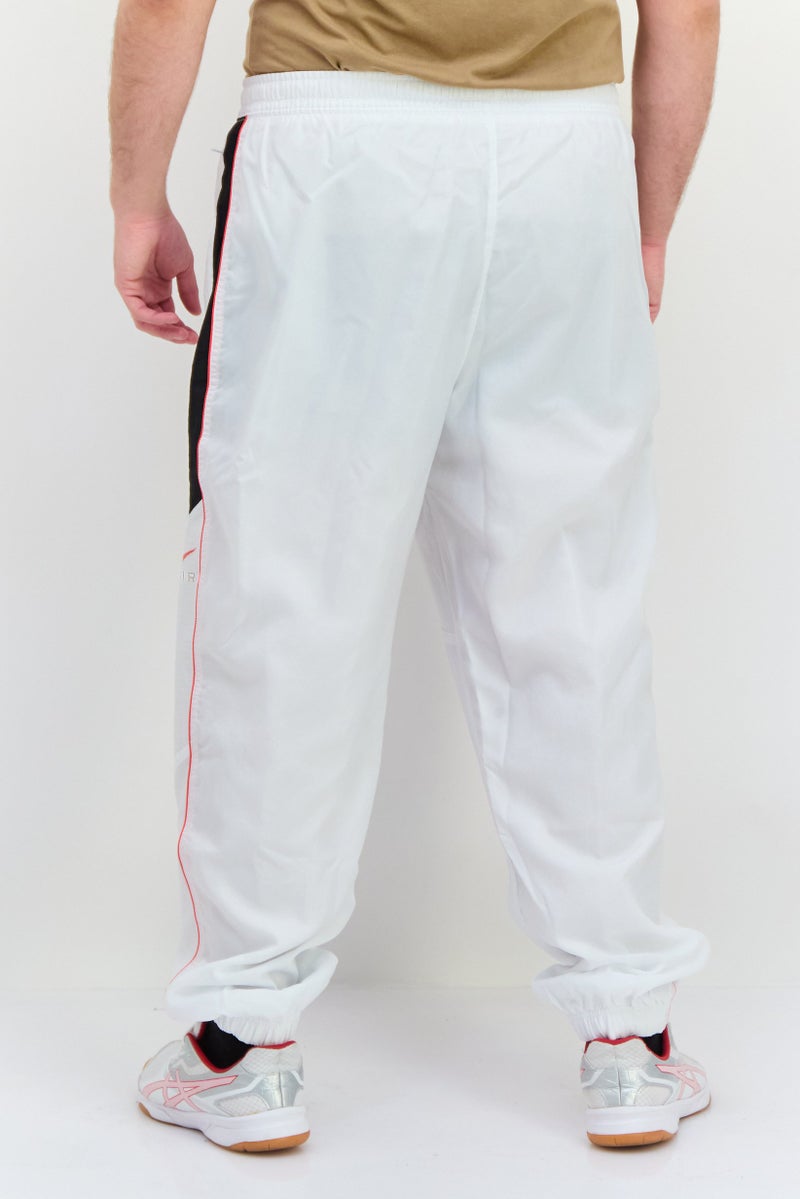 Nike Men Sportswear Fit Outdoor Track Pants, White Combo  - Image 2