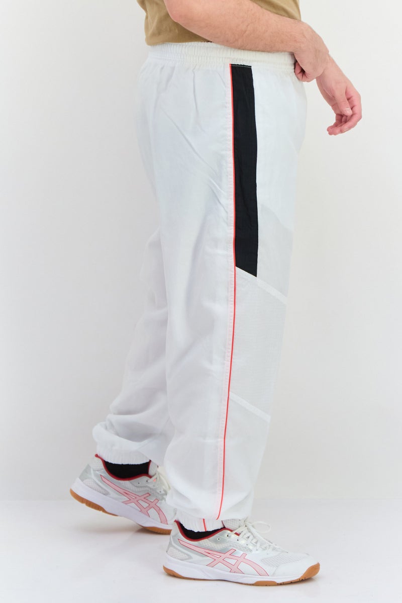 Nike Men Sportswear Fit Outdoor Track Pants, White Combo  - Image 1