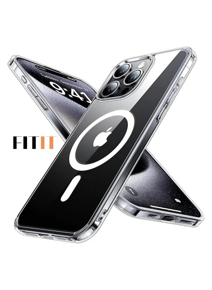 FITIT جراب FITIT CLEAR المغناطيسي Magsafe مقاس 6.1 بوصة لهاتف IPHONE 13 Pro  - Image 1