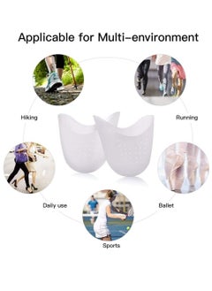 KASTWAVE Silicone Gel Toe Caps, Soft Protectors Covers, Metatarsal Pads Ballet Pointe Pads with Forefoot Cushion 2 Pairs  - Image 3