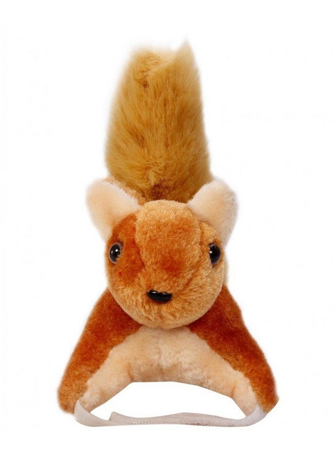 Tickles Tickles 1 Pcs Squirrel Curtain Holder Soft Plush Toy Curtain Tiebacks Holder Clip for Children Living Room Decoration Accessories Window Curtain Decorations (Color: Brown Size: 20 cm) - Image 1