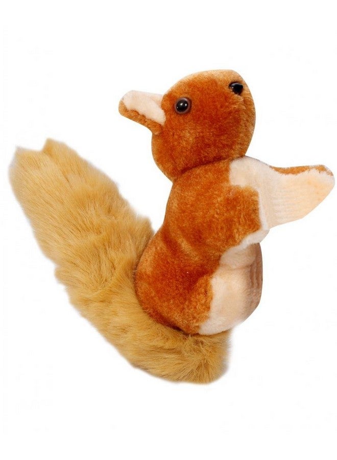 Tickles Tickles 1 Pcs Squirrel Curtain Holder Soft Plush Toy Curtain Tiebacks Holder Clip for Children Living Room Decoration Accessories Window Curtain Decorations (Color: Brown Size: 20 cm) - Image 2