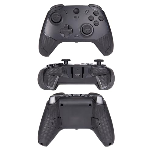 TALONGAMES Controller Grips Tape Compatible with GameSir Cyclone 2 / T4 Cyclone Pro , Anti-Slip, Sweat-Absorbent, Textured Skin kit, for Controllers Handle Grips, Buttons, Triggers (Classic Version - Black) - Image 2