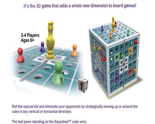 PlaSmart Squashed 3D Strategy Board Game - Image 5