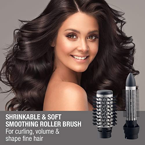 Havells 1000 Watts Air Care Volumizer Hair Dryer | Pre-Styling Half Brush, Stylish Curlers, Smoothening Roller Brush | Suitable For All Hair Types | Black | Hc4085 - Image 3