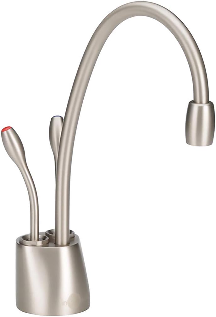 insinkerator InSinkErator Contemporary Instant Hot and Cold Water Dispenser Faucet Satin Nickel FHC1100SN  - Image 2
