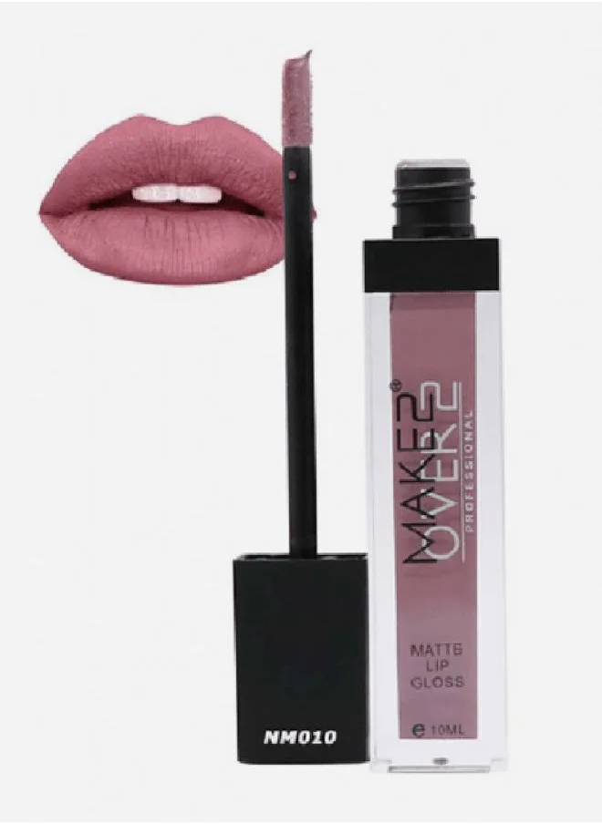 MAKE OVER 22 Professional Matte Lip Gloss No:110