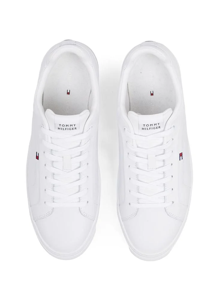 تومي هيلفيغر Icon Court Leather Trainers